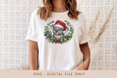 Christmas PNG - Cute Koala Clipart Sublimation Design Product Image 2