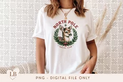 Baby Deer Christmas Coquette Social Club Transparent PNG Product Image 2