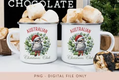 Coquette Christmas Club Australian Kookaburra PNG Product Image 3