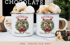 Coquette Australian Christmas Club Baby Kangaroo PNG Product Image 3