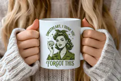 Sarcastic Retro Woman Funny Sublimation Design PNG Product Image 2