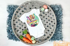 HIP HOP PNG, groovy Easter bunny sublimation design Product Image 4