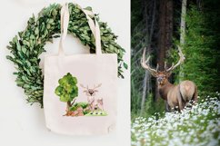 Woodland animals clipart. Forest cute baby animals clipart. Product Image 4