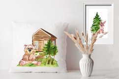 Woodland animals clipart. Forest cute baby animals clipart. Product Image 6