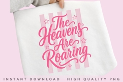 The Heavens Are Roaring Faux Applique PNG Design Product Image 2