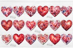 Valentine earring sublimation heart earrings heart shape sublimation design with a watercolor flower heart. Flower earring sublimation. Express your individuality, 