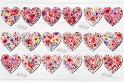 Valentine earring sublimation heart earrings heart shape sublimation design with a watercolor flower heart. Flower earring sublimation. Express your individuality, 