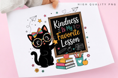 Kindness Is My Favorite Lesson PNG Sublimation Design Product Image 3