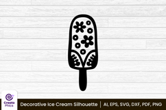 sublimation-ice cream svg-ice cream png-silhouette-craft svg-printable-black-food-clipart