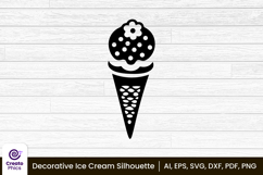 sublimation-ice cream svg-ice cream png-silhouette-craft svg-printable-black-food-clipart