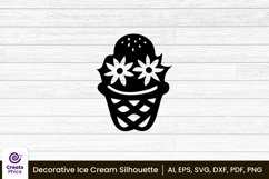 sublimation-ice cream svg-ice cream png-silhouette-craft svg-printable-black-food-clipart