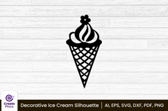 sublimation-ice cream svg-ice cream png-silhouette-craft svg-printable-black-food-clipart