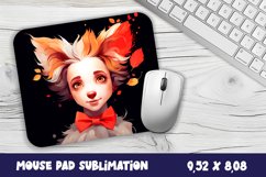 Animal Mouse Pad Sublimation Design | Dog mouse pad Product Image 1