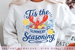 Tis the Summery Season Lobster Boil PNG Product Image 2