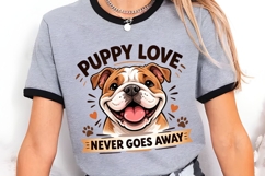 Puppy Love Never Goes Away PNG, Cute Dog Lover PNG, Funny Product Image 2
