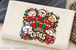 Merry Little Cuties Cute Snowman Penguin Reindeer Christmas Product Image 2