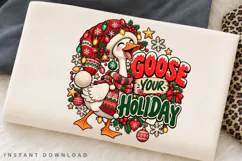 Funny Goose Christmas Holiday Winter Festive Goose Your Product Image 2