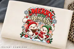 Merry Little Moments Cute Christmas Mice Winter Holiday Product Image 2
