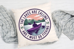 Kayaking Lake Adventure Design Outdoors Sublimation PNG Product Image 2