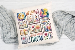 Watercolor Art Books For Education Sublimation PNG Product Image 2