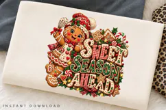Gingerbread Sweet Season Ahead Christmas Holiday Cookie Product Image 2