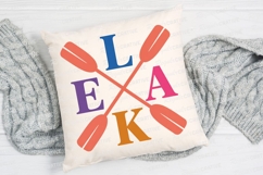 Colorful Lake Design Featuring Crossed Sublimation PNG Product Image 2