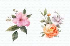 Flowers Birds Watercolor Sublimation Product Image 7