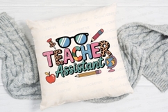 Retro Teacher Assistant Appreciation Day Sublimation PNG Product Image 2