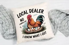 Rooster Nest Egg Local Dealer Sublimation PNG Product Image 2