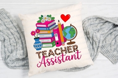 Teacher Assistant Appreciation Colorful Sublimation PNG Product Image 2