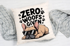 French Bulldog Wearing Sunglasses with Zero Sublimation PNG Product Image 2