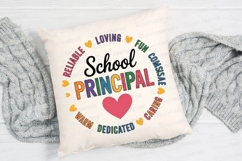 Appreciating School Principal With Heartfelt Sublimation PNG Product Image 2
