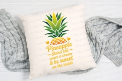 Pineapple With Motivational Quote Sublimation PNG Product Image 2