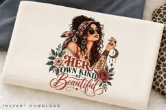 Her Own Kind Of Beautiful PNG Sublimation Design Product Image 3