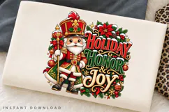 Holiday Honor & Joy Nutcracker Christmas Illustration Product Image 2