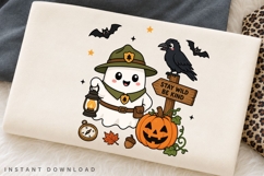 Stay Wild Be Kind PNG Sublimation Design, Park Ranger Ghost Product Image 2