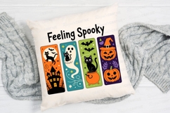 Halloween Bookmark Design Featuring Black Sublimation PNG Product Image 2