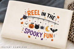 Reel In The Spooky Fun PNG Sublimation Design, Fishing Product Image 2