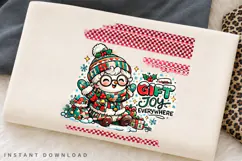 Cute Winter Gift Joy Everywhere Christmas Holiday Character Product Image 3