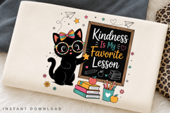 Kindness Is My Favorite Lesson PNG Sublimation Design Product Image 2