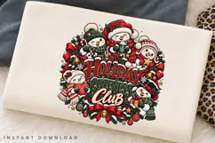 Holiday Cuteness Club Cute Snowman Christmas Winter Holiday Product Image 3