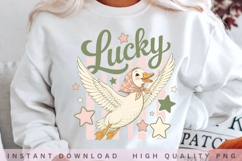 Lucky Goose Cottagecore Duck PNG Product Image 2