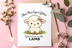 More Than Eggs &amp; Glitter Grace Came as the Lamb Christian Product Image 6