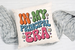 In My Principal Era Retro Wavy Sublimation PNG Product Image 2