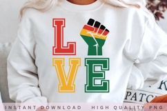 Afrocentric Love Power PNG Design Product Image 2
