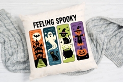 Halloween Bookmark Design Featuring Spooky Sublimation PNG Product Image 2