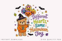 I Experience The World Differently PNG, Autism Halloween Product Image 1