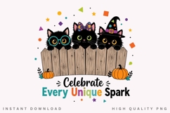 Celebrate Every Unique Spark PNG Sublimation Design, Cute Product Image 1