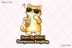 Stand By While I Overprocess Everything PNG Product Image 1