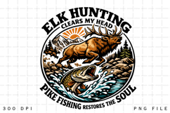 Moose Season Handles the Chaos Salmon Runs Handle the Stress Product Image 1